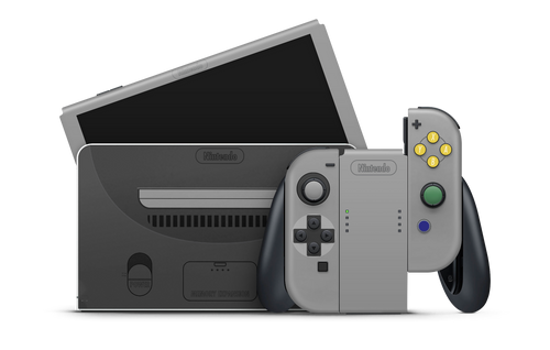 Nintendo Switch OLED Skin Retro N64 – CUCU Covers