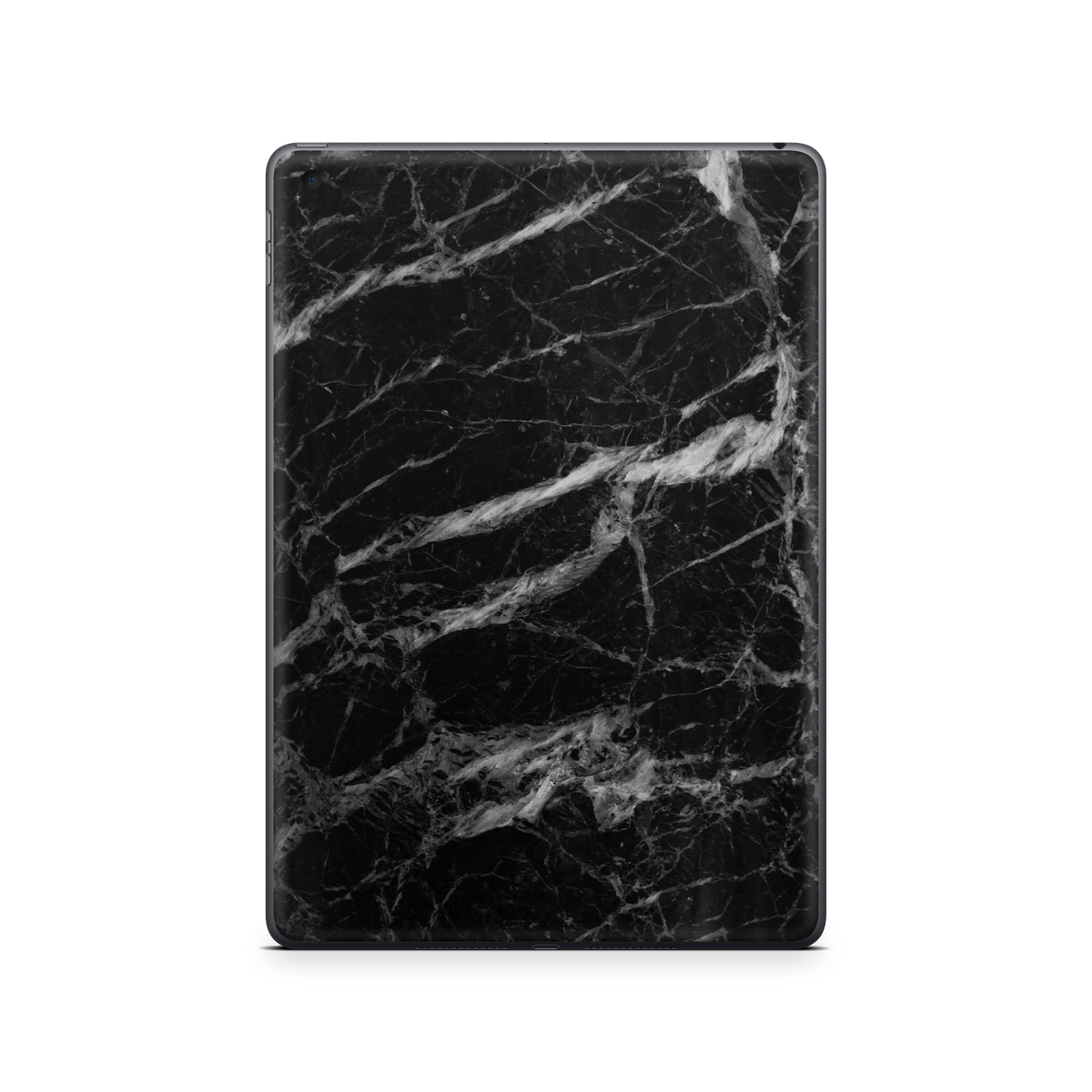 Apple iPad Black Marble Skin