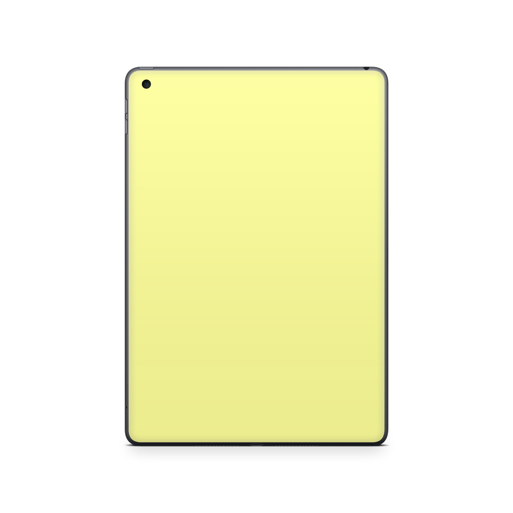 Apple iPad Pale Yellow Skin