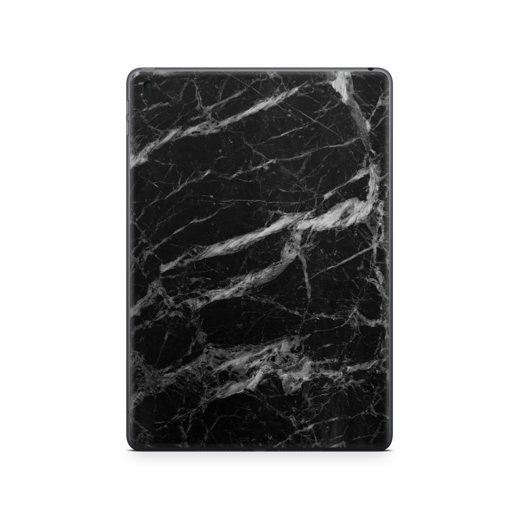 Apple iPad Black Marble Skin
