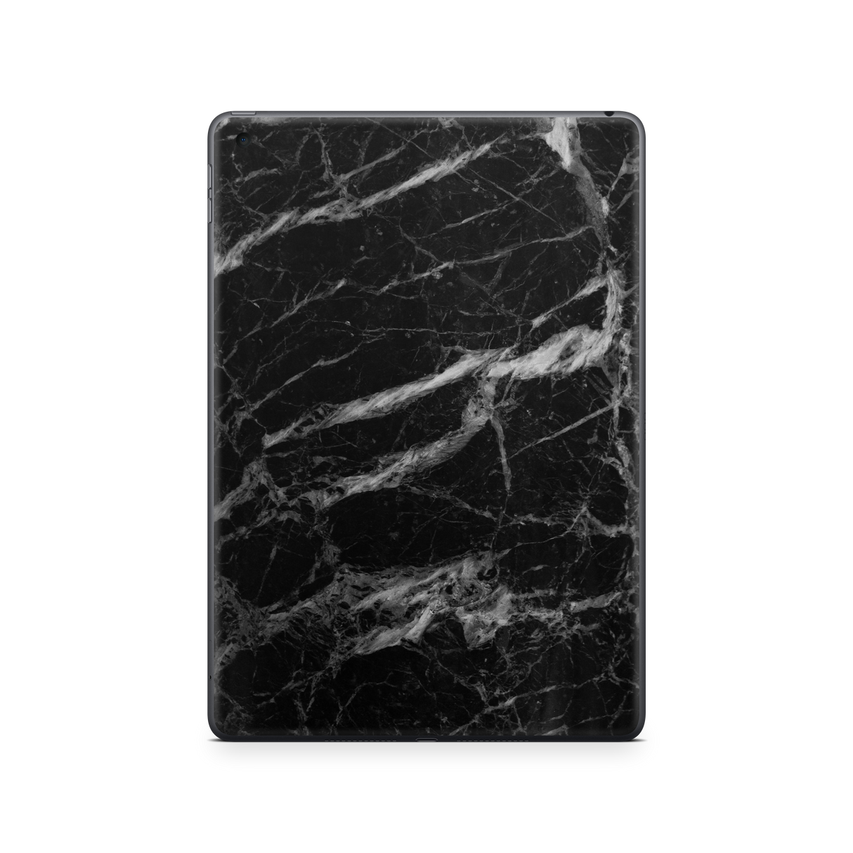 Apple iPad Black Marble Skin