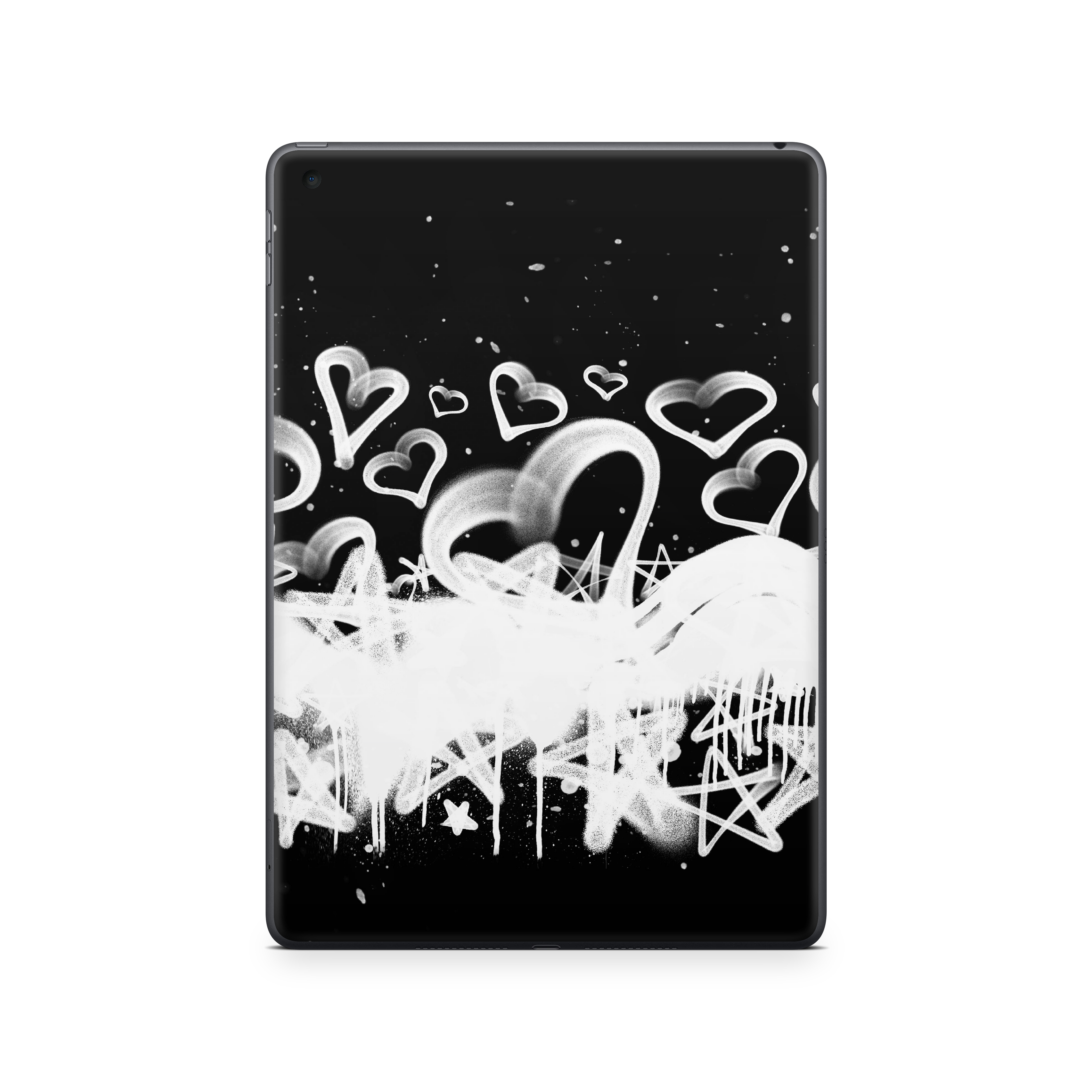 Apple iPad Skin Hearts and Stars