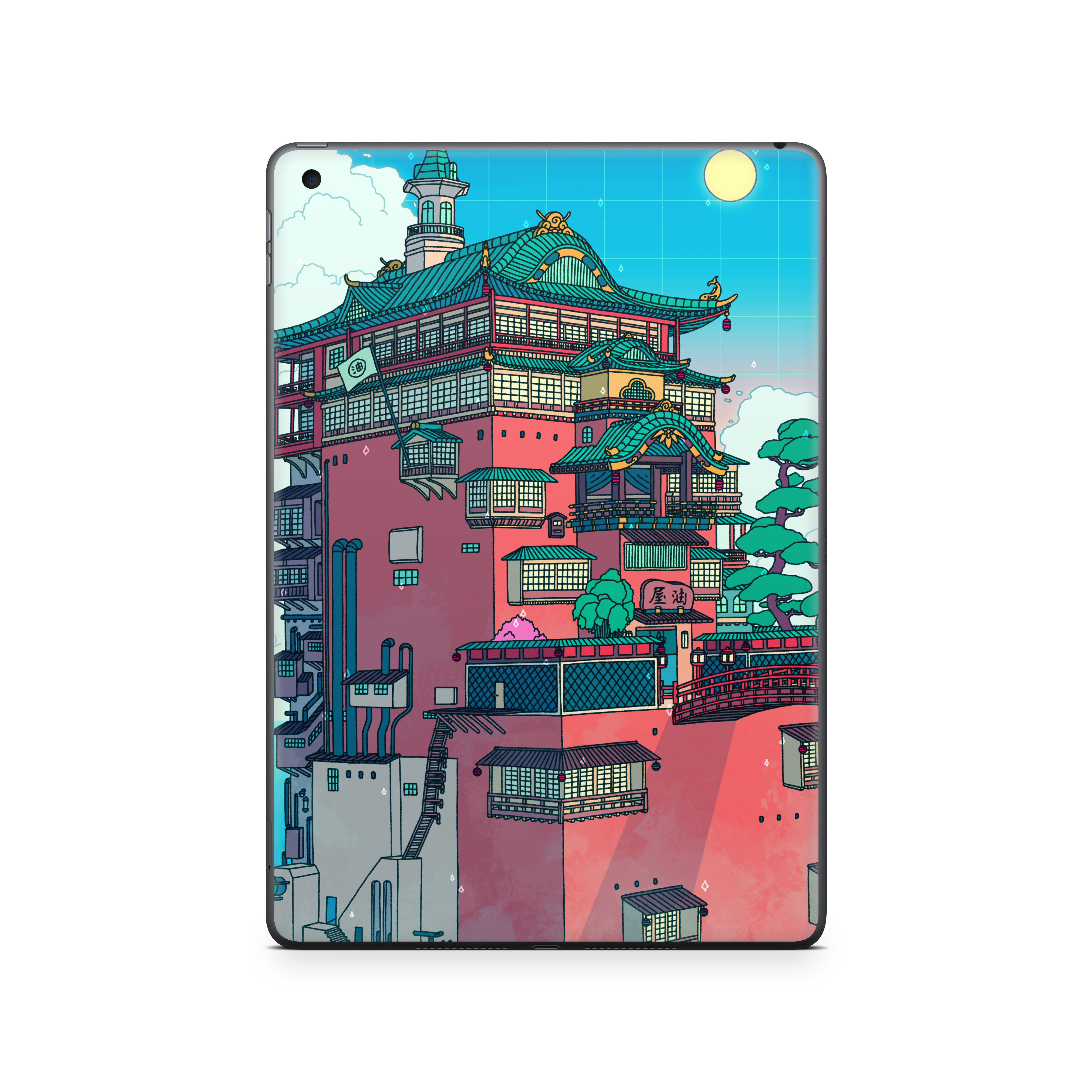 Apple iPad Bathhouse Day Skin