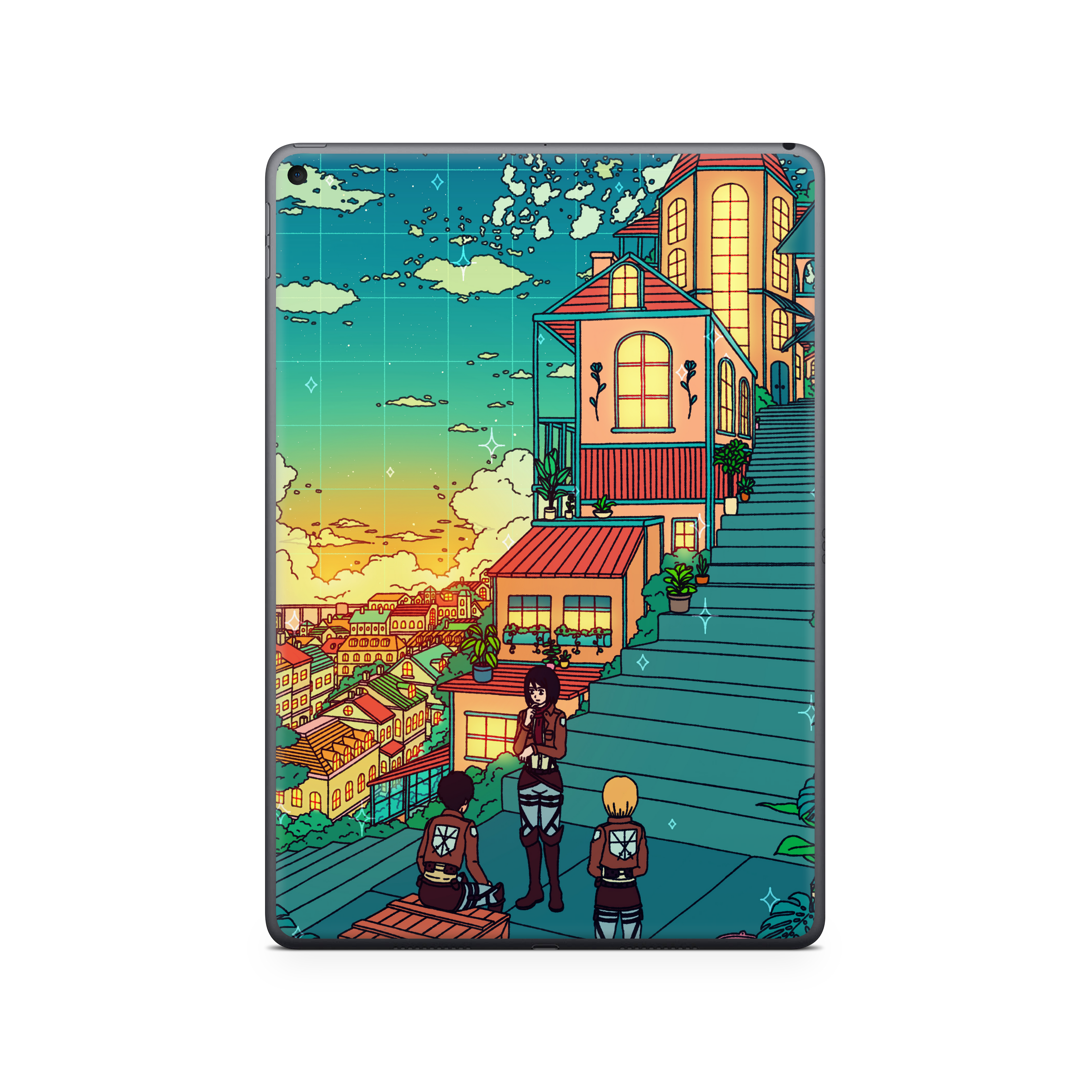 Apple iPad Titan and friends Skin