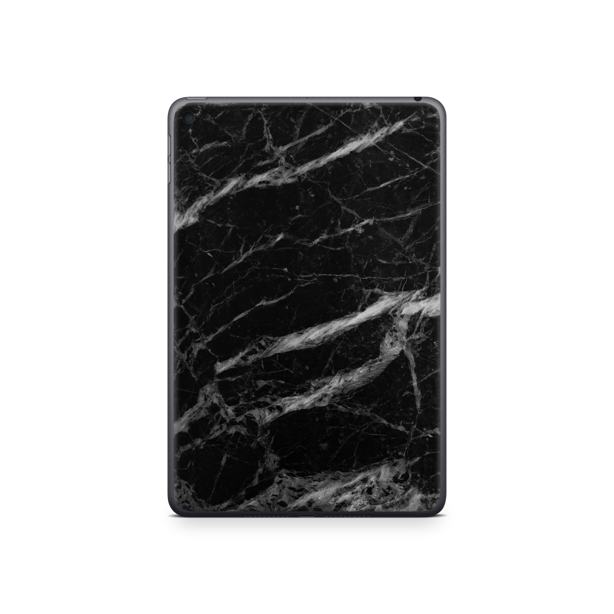 Apple iPad Black Marble Skin