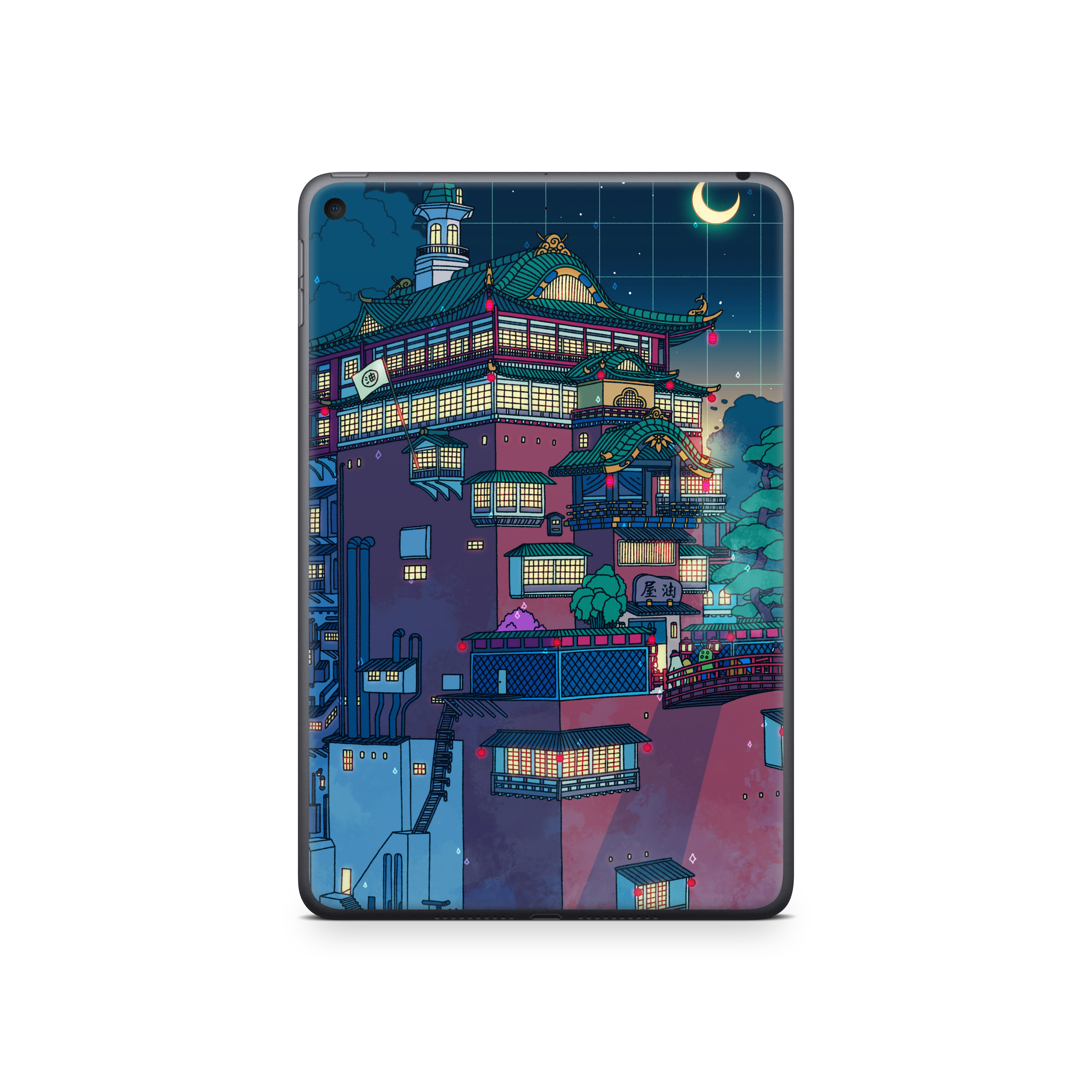 Apple iPad Bathhouse Night Skin