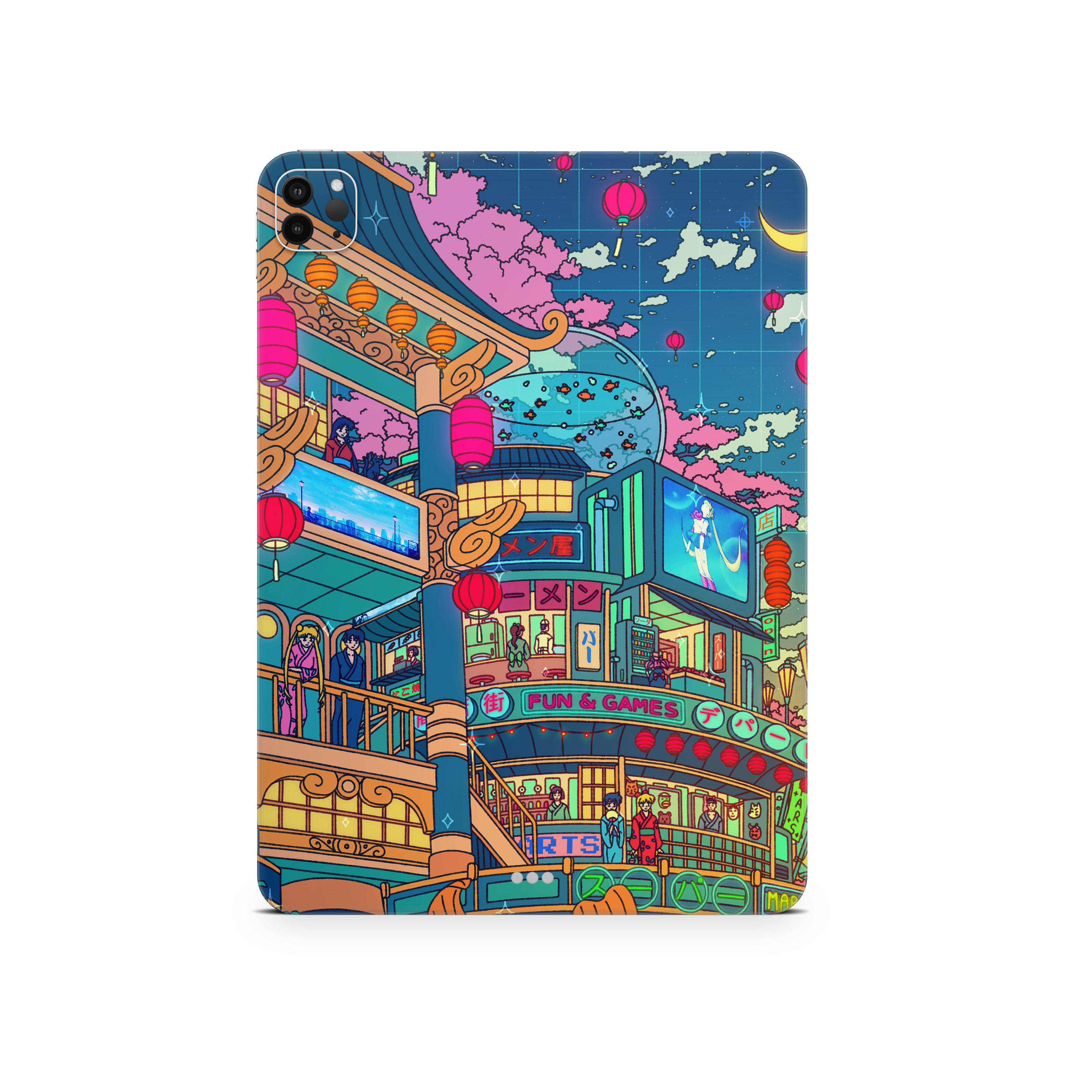 Apple iPad Moon festival Skin