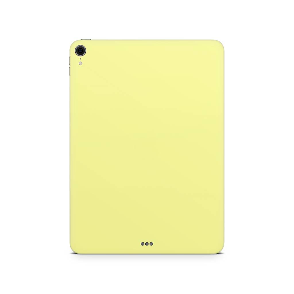 Apple iPad Pale Yellow Skin