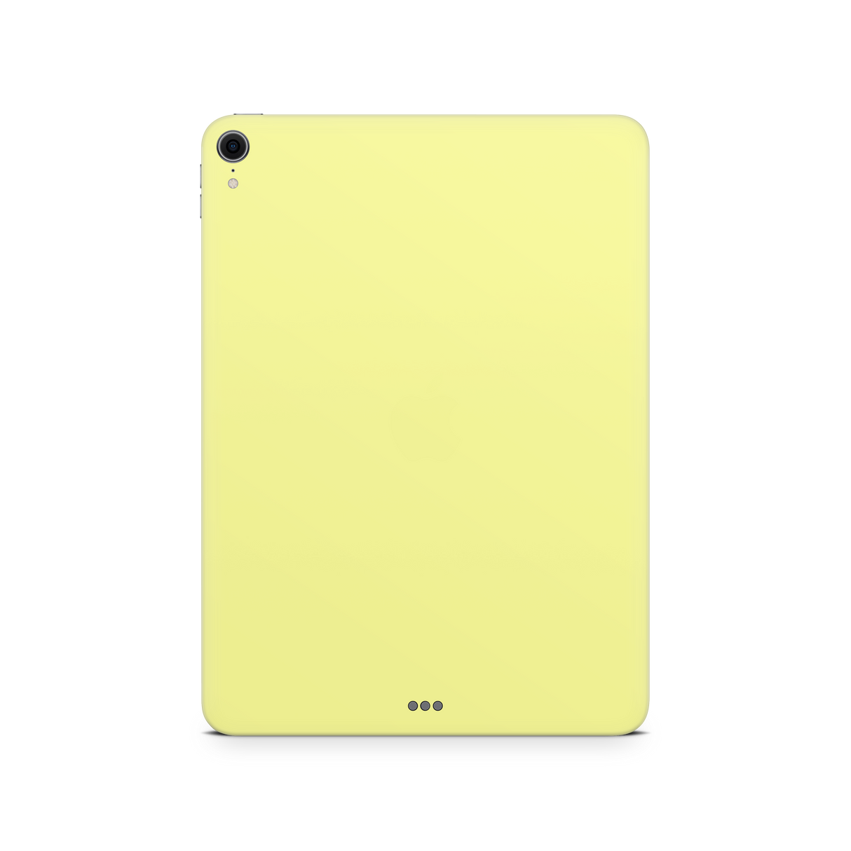 Apple iPad Pale Yellow Skin