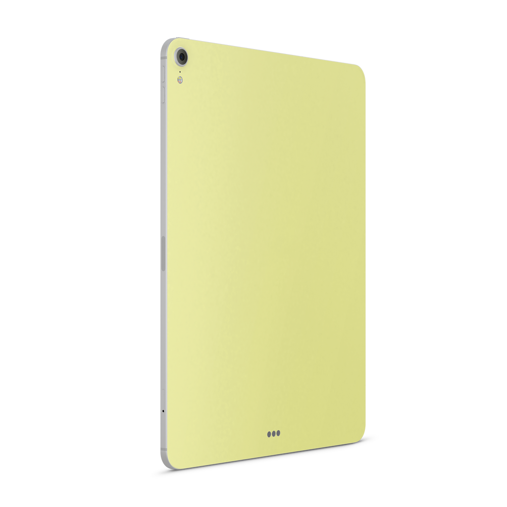 Apple iPad Pale Yellow Skin
