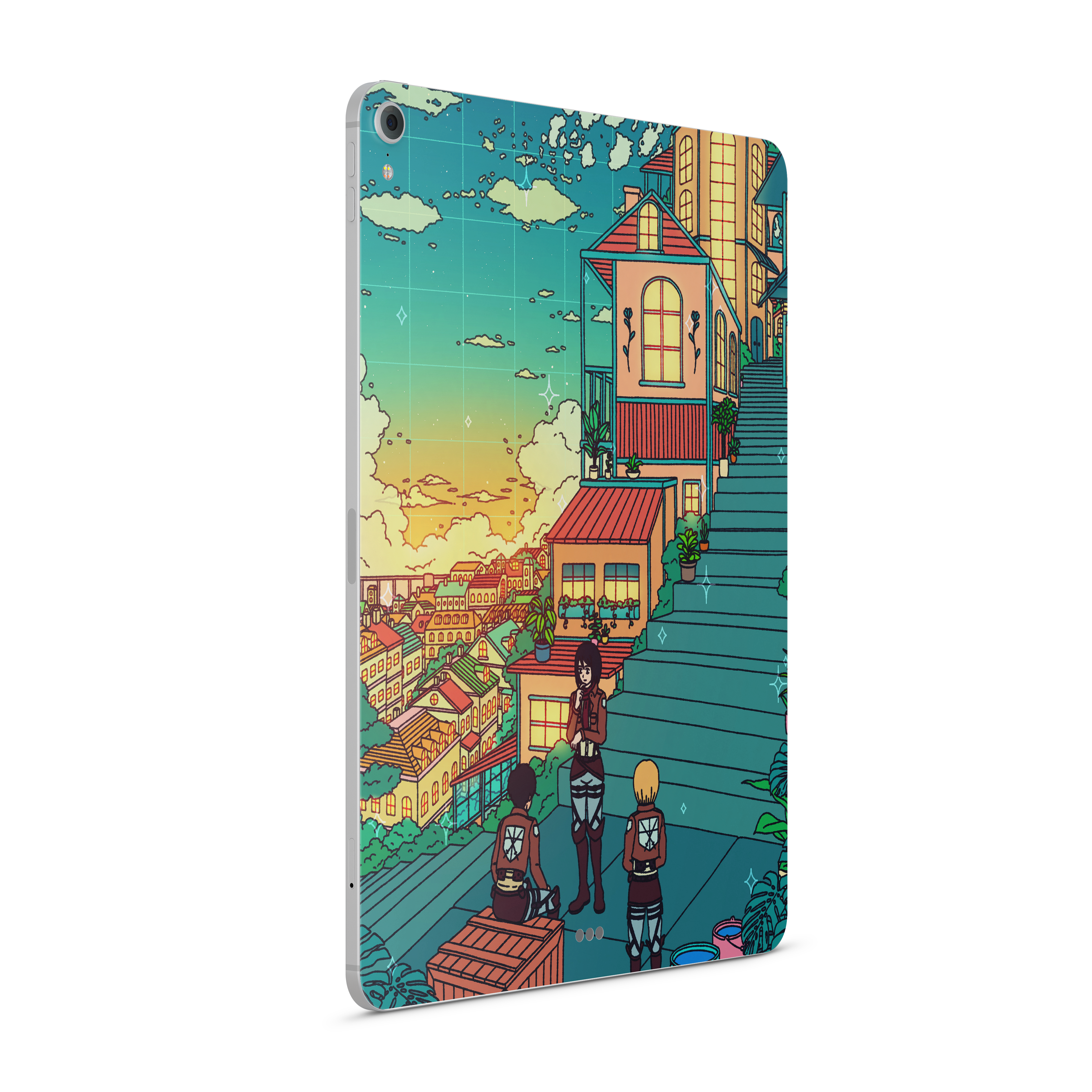 Apple iPad Titan and friends Skin