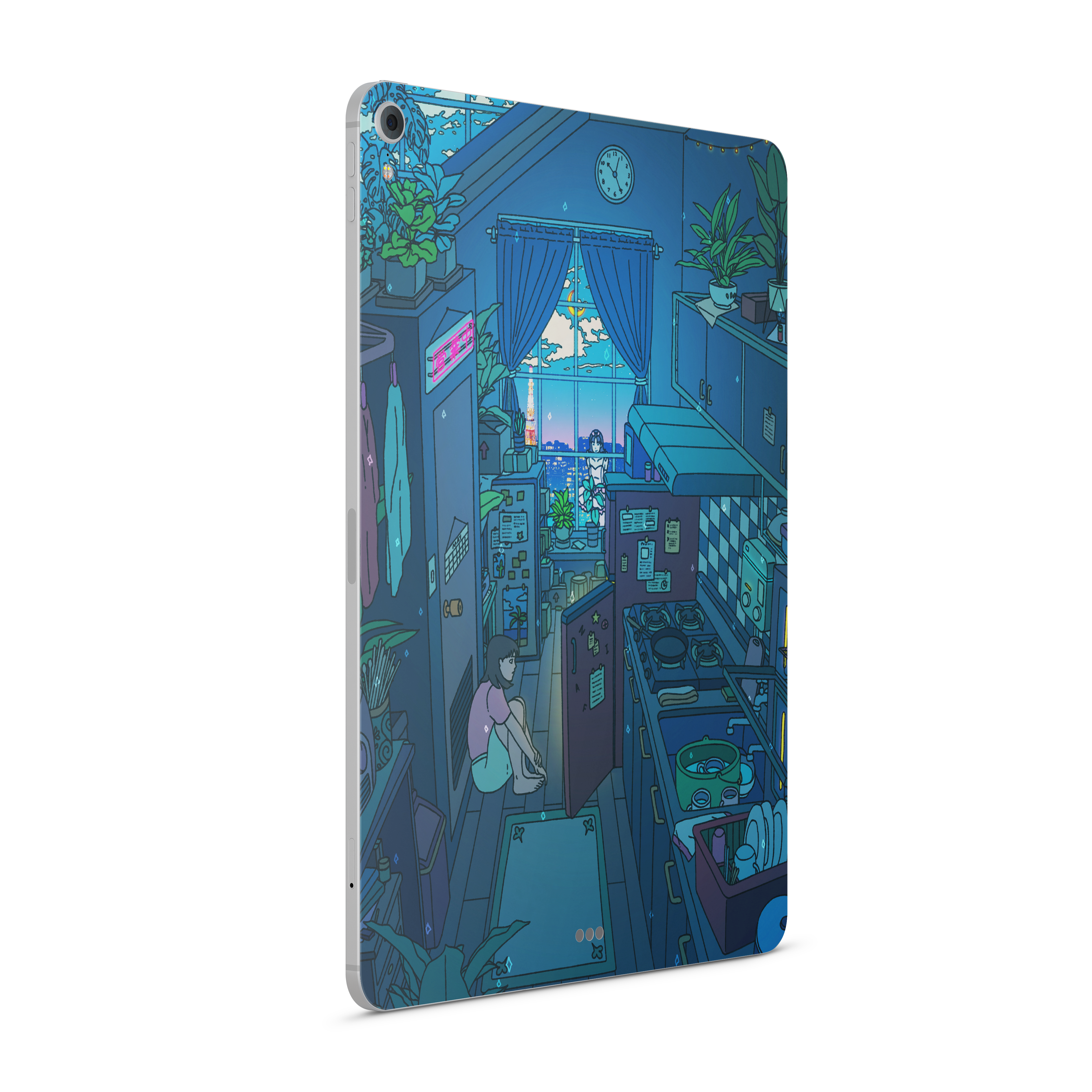 Apple iPad Perfect Blue  Skin