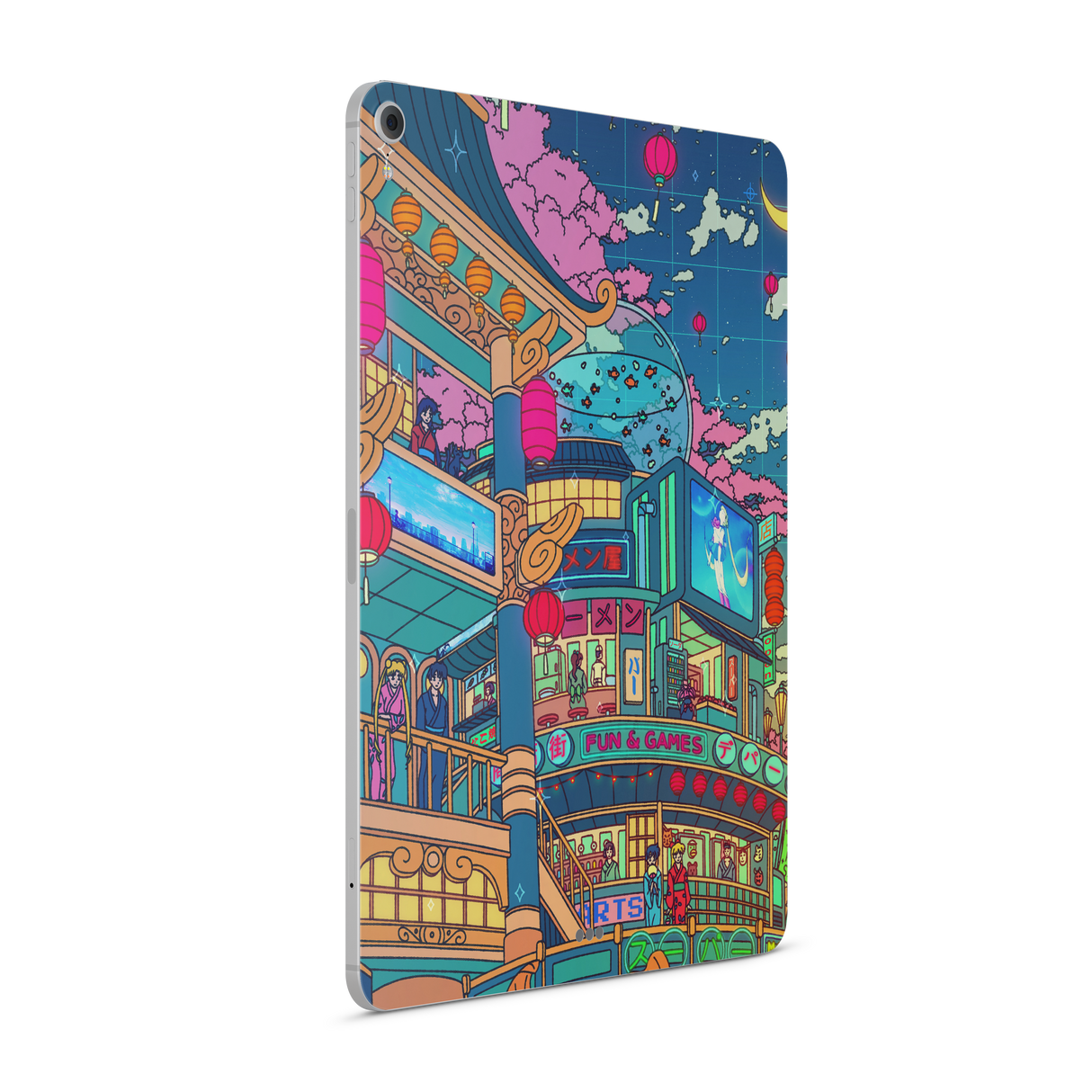 Apple iPad Moon festival Skin