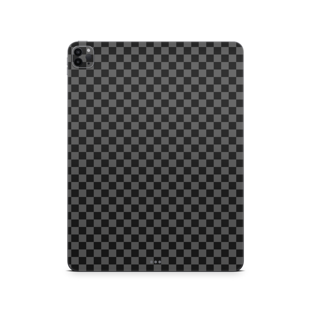 Apple iPad Skin Checkers black