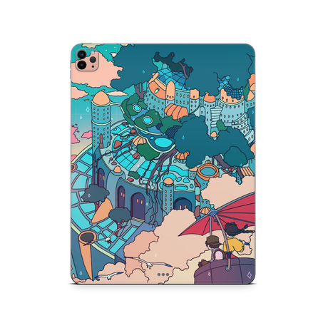 Apple iPad Castle in the Sky Skin