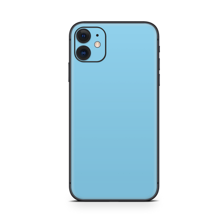 Apple iPhone Sky Blue Skin