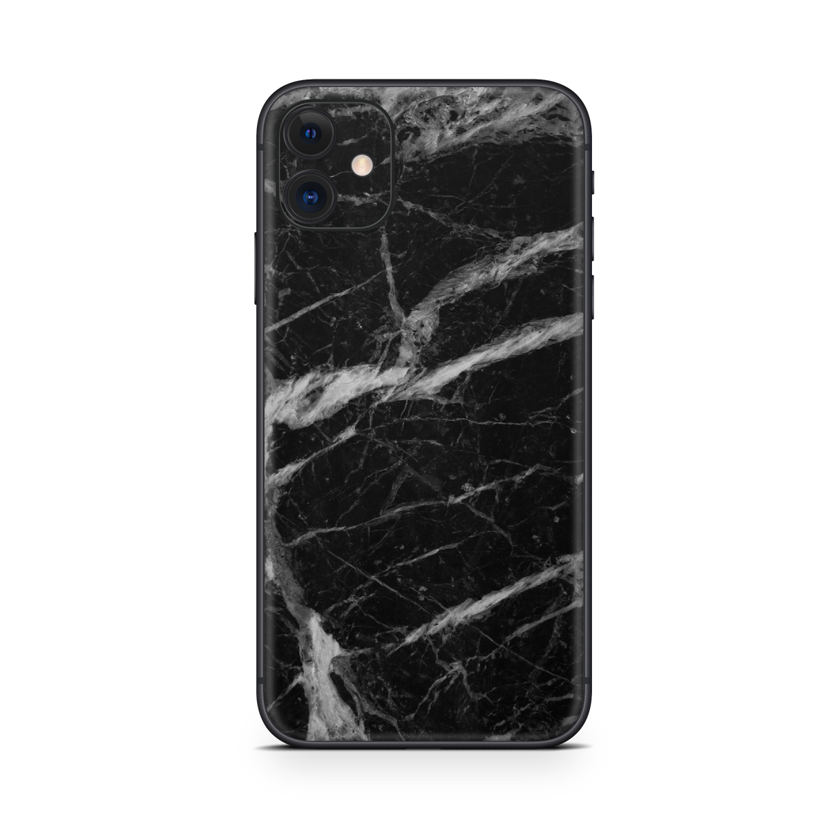 Apple iPhone Black Marble Skin