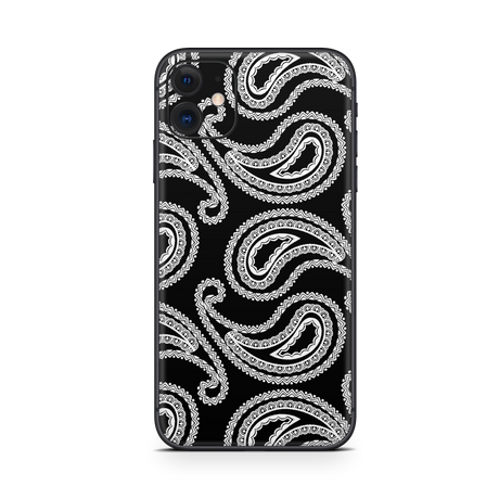 Apple iPhone Bandana Black Skin