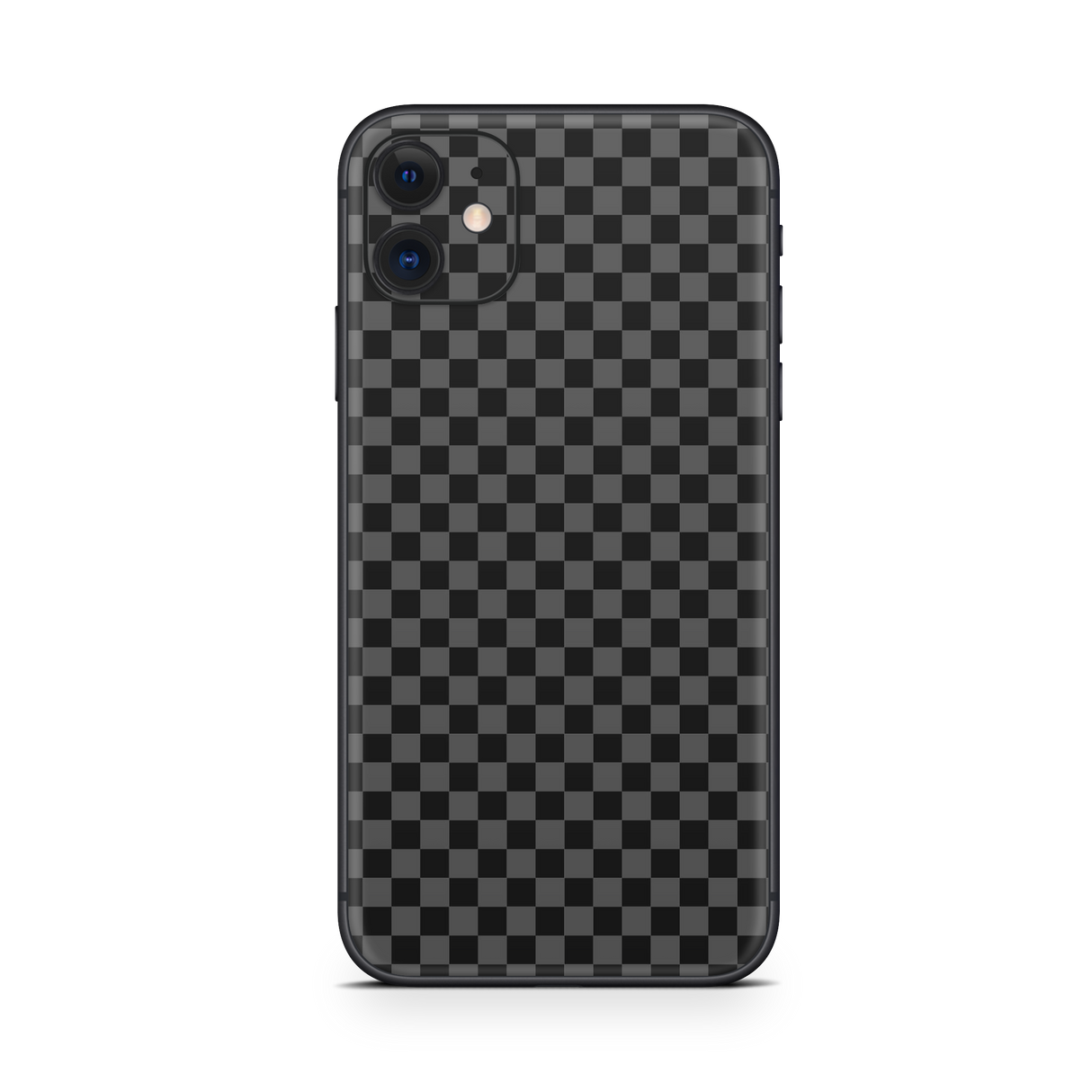 Apple iPhone Checkers black Skin