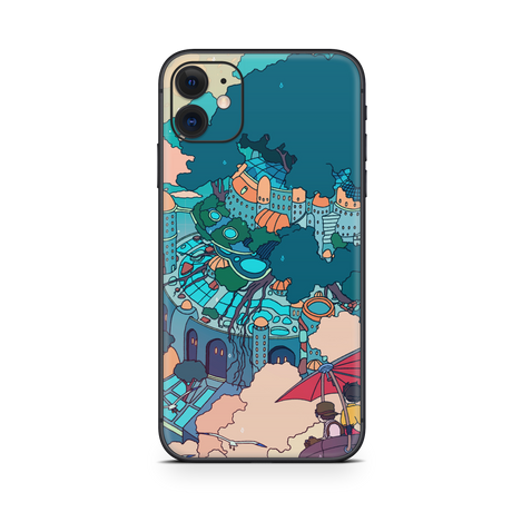 Apple iPhone Castle in the Sky Skin