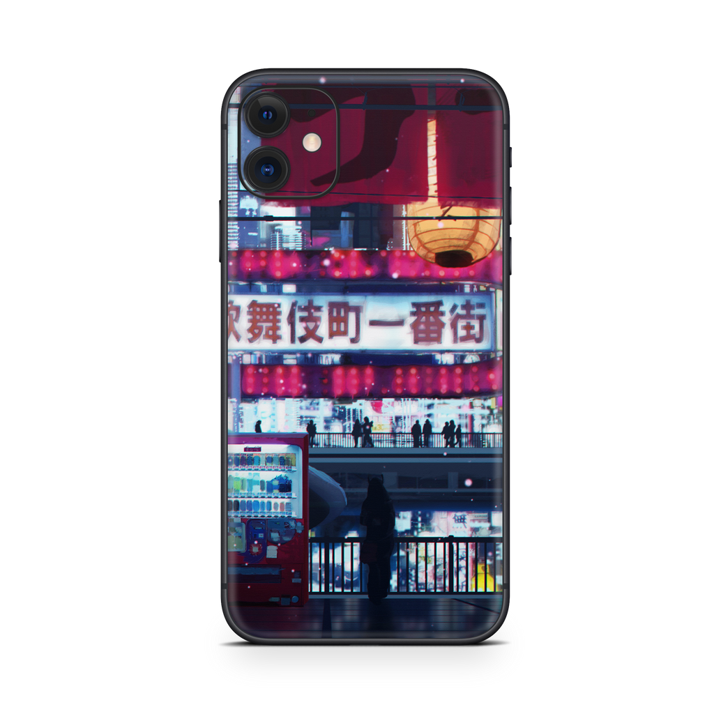 Apple iPhone Cyberpunk Streets Skin
