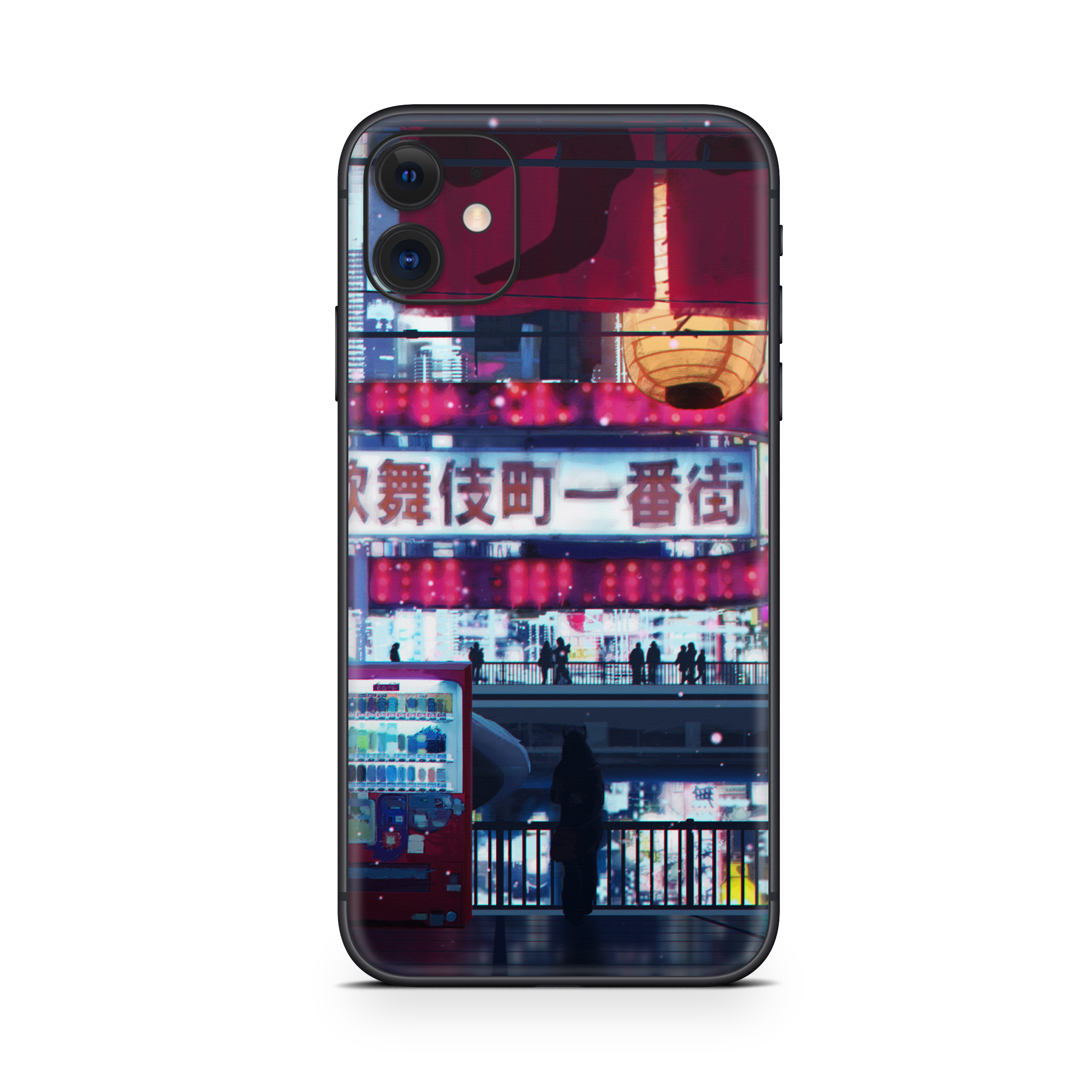 Apple iPhone Cyberpunk Streets Skin