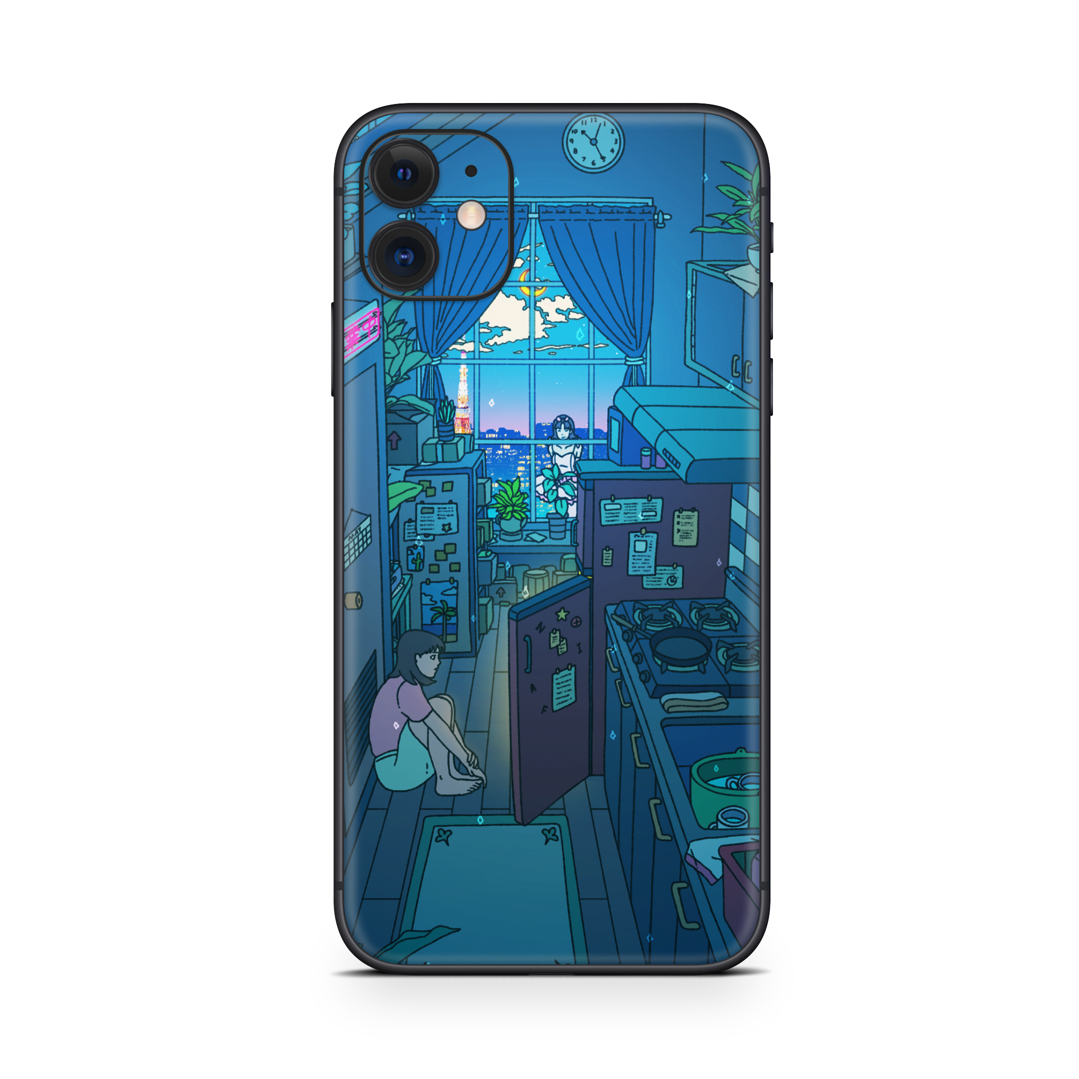 Apple iPhone Perfect Blue Skin