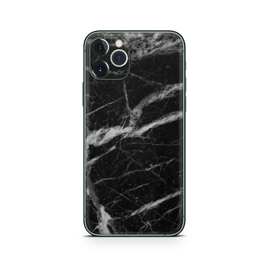 Apple iPhone Black Marble Skin