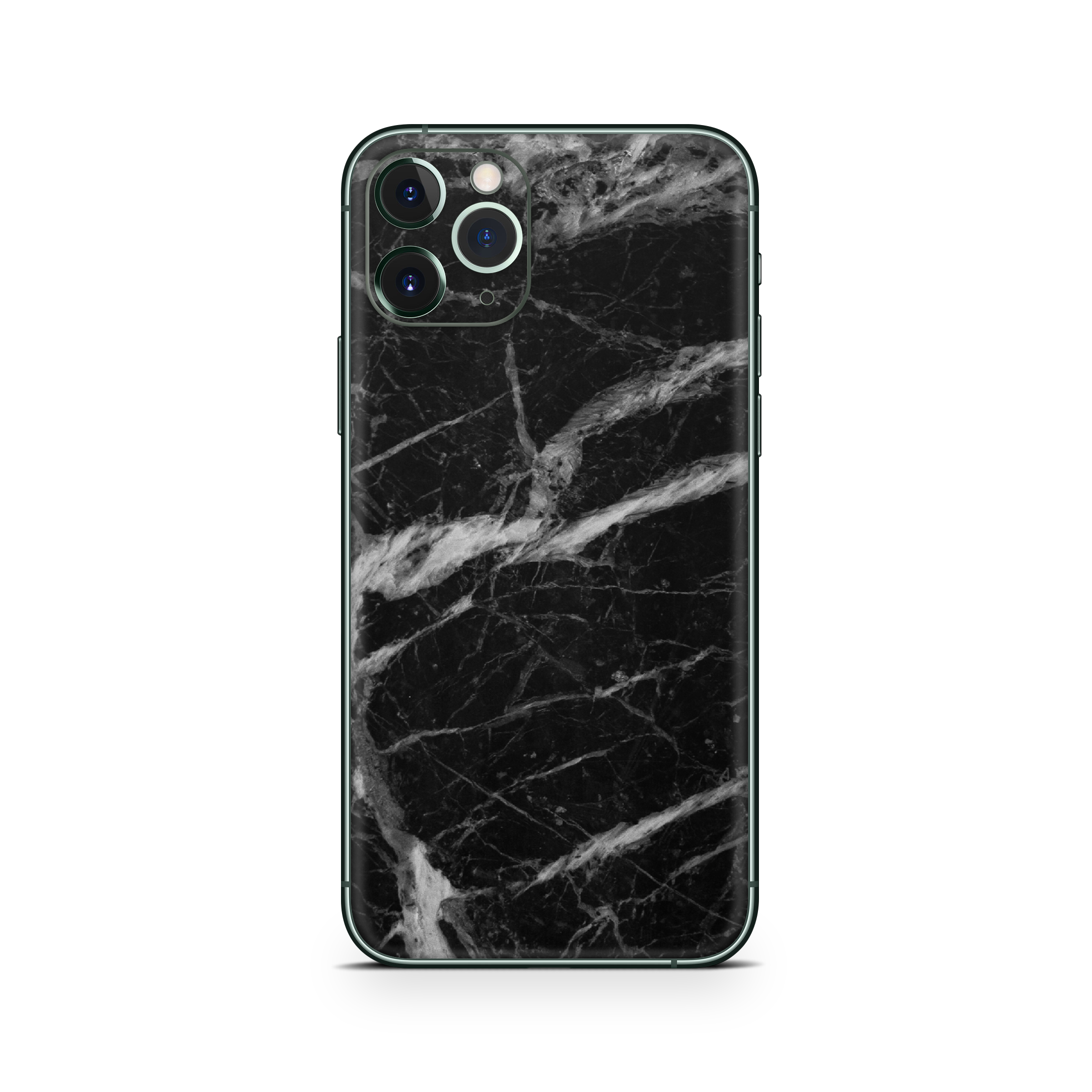 Apple iPhone Black Marble Skin