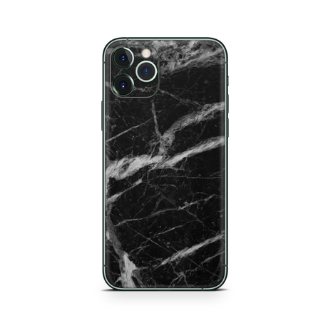 Apple iPhone Black Marble Skin