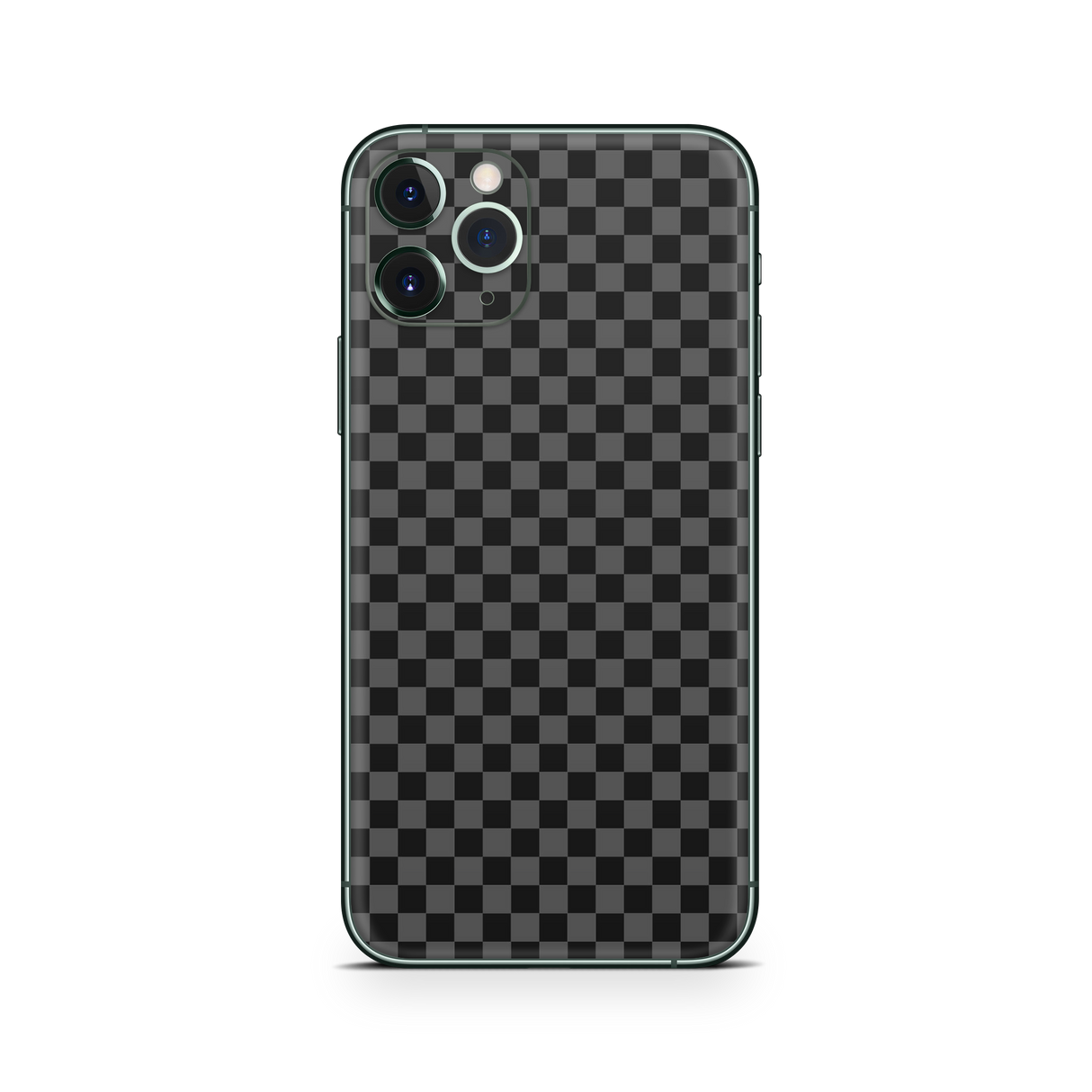 Apple iPhone Checkers black Skin