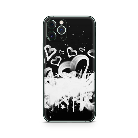 Apple iPhone Hearts and Stars Skin