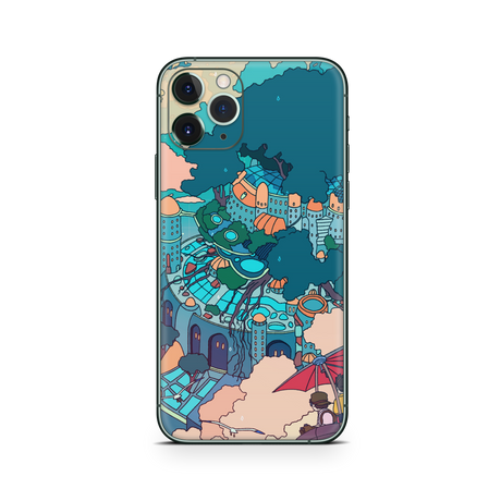 Apple iPhone Castle in the Sky Skin