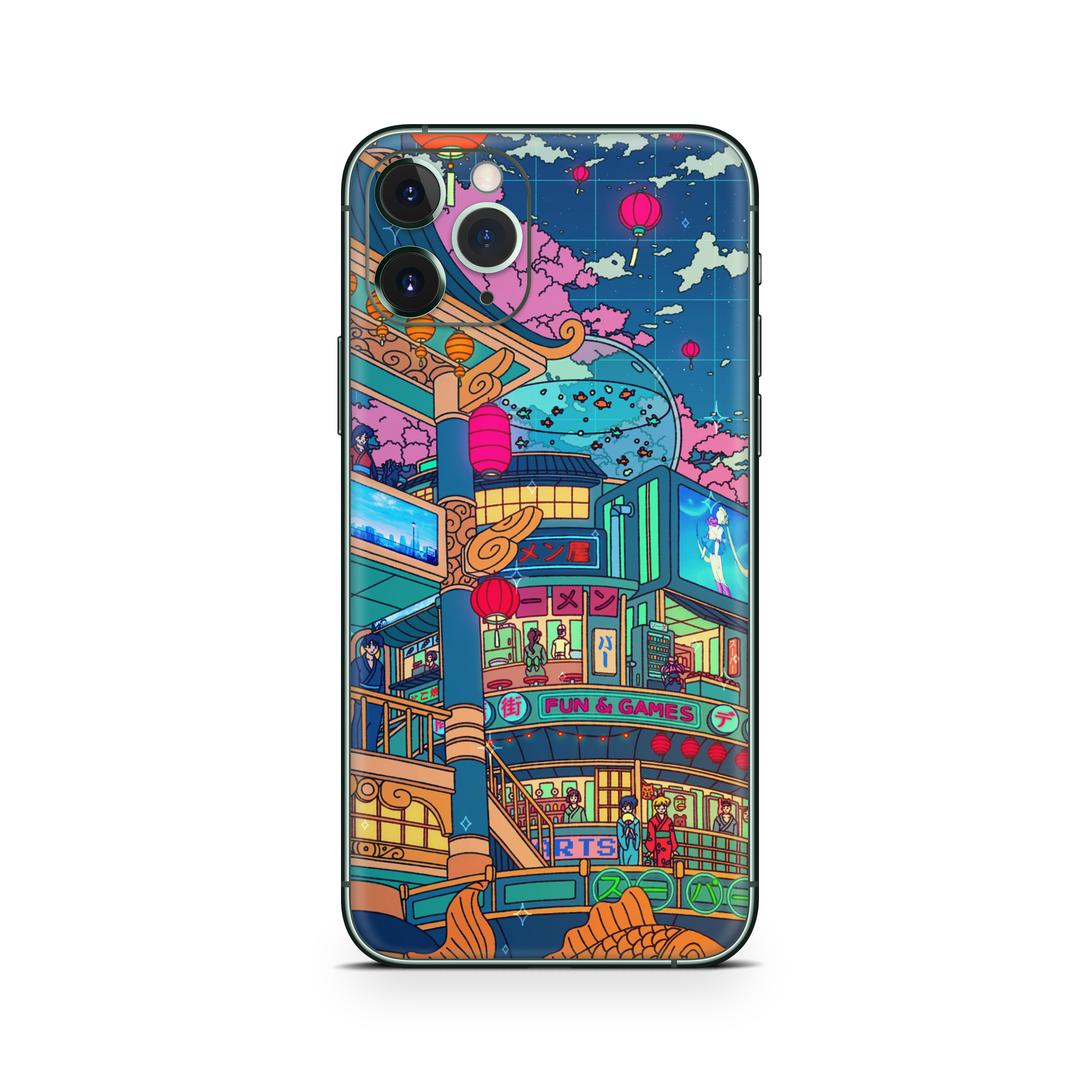 Apple iPhone Moon festival Skin