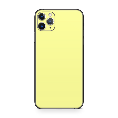 Apple iPhone Pale Yellow Skin