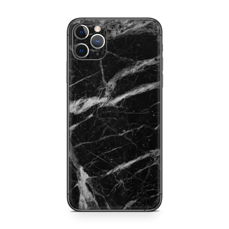 Apple iPhone Black Marble Skin