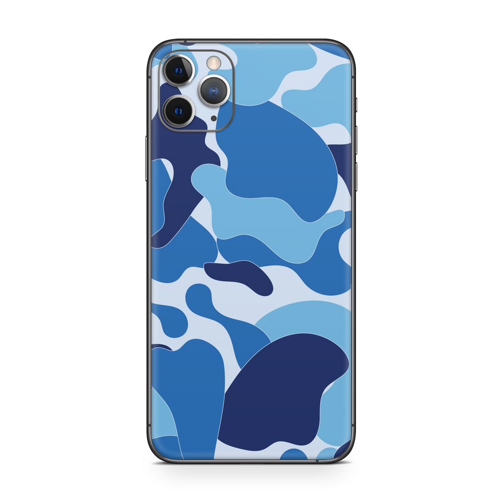 Apple iPhone Ape Camo Blue Skin