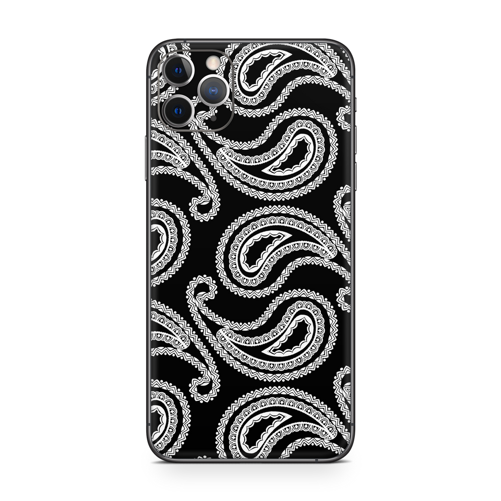 Apple iPhone Bandana Black Skin