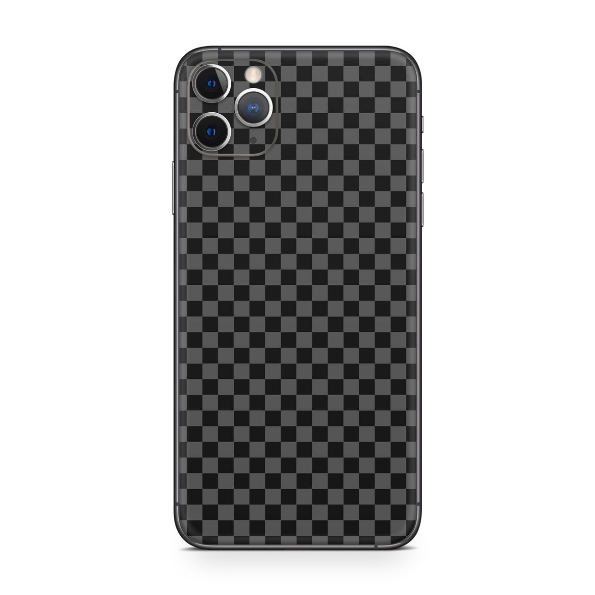 Apple iPhone Checkers black Skin