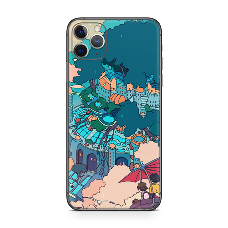 Apple iPhone Castle in the Sky Skin