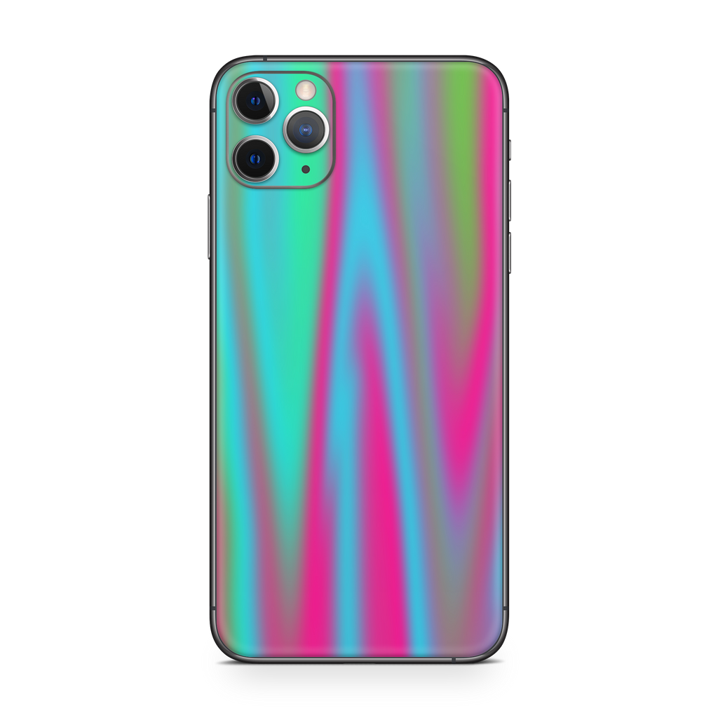 Apple iPhone Skin Electric Neon