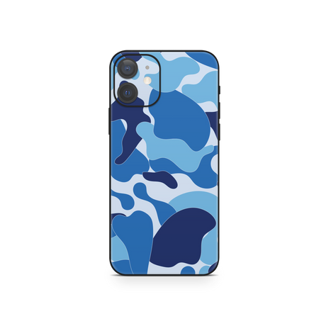 Apple iPhone Ape Camo Blue Skin