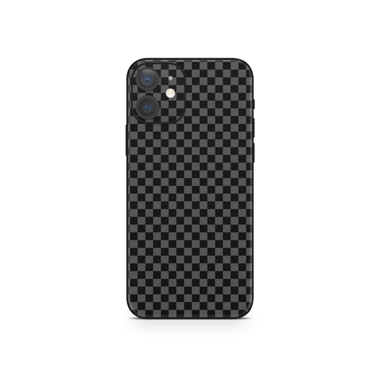 Apple iPhone Checkers black Skin