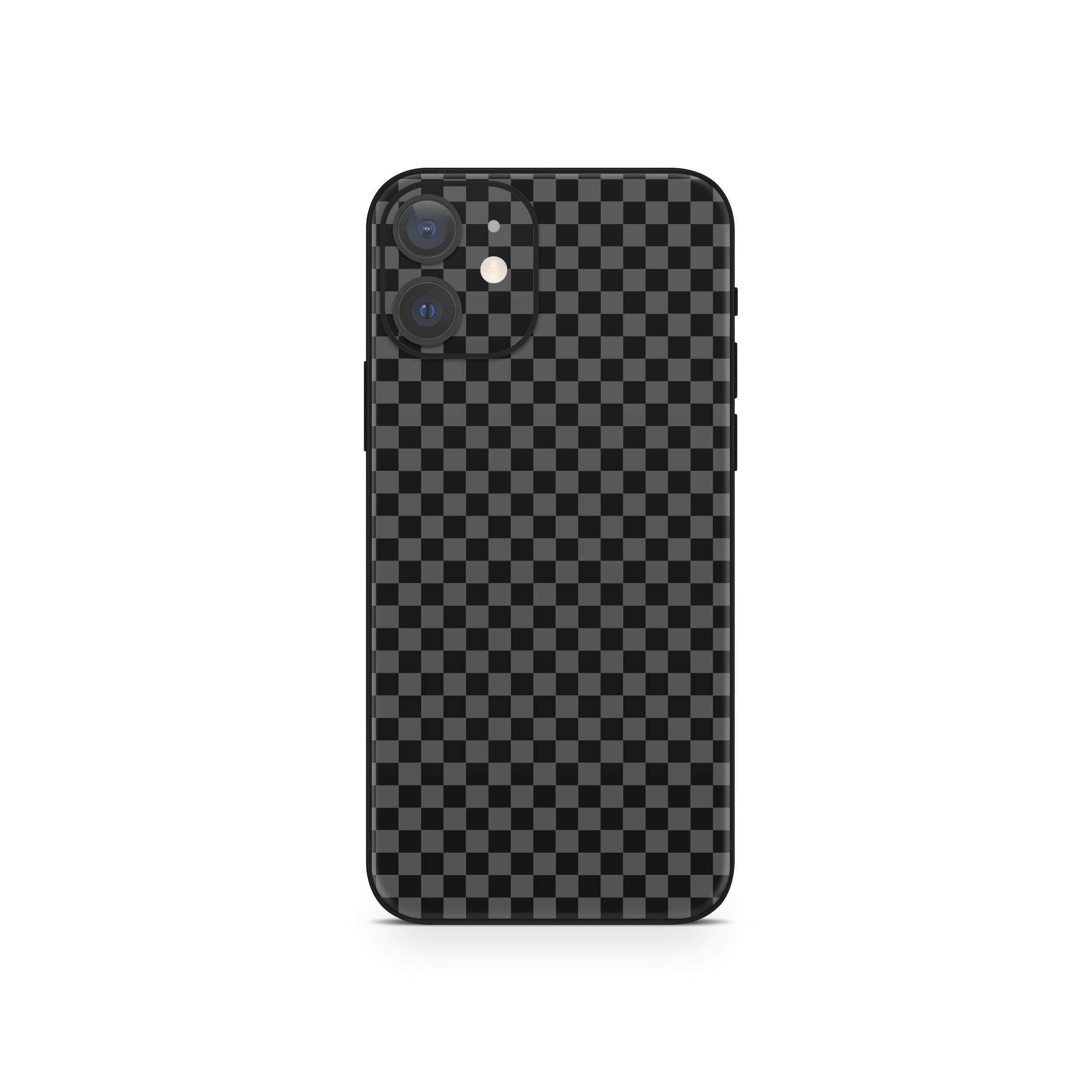 Apple iPhone Checkers black Skin