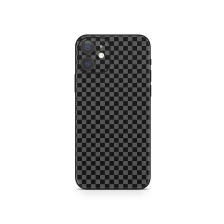 Apple iPhone Checkers black Skin