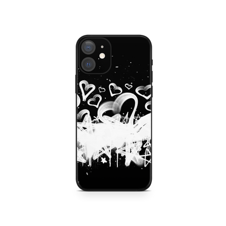 Apple iPhone Hearts and Stars Skin