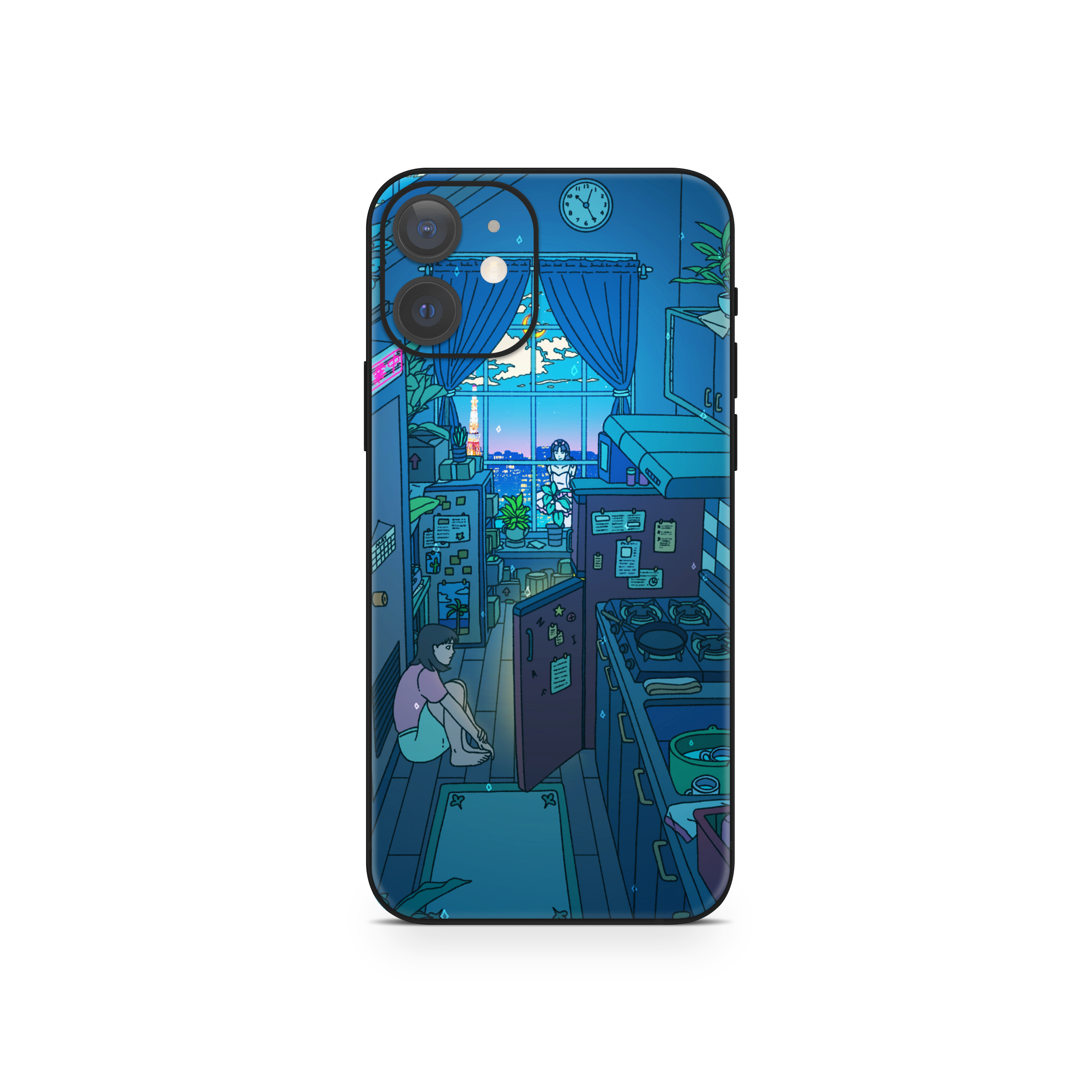 Apple iPhone Perfect Blue Skin