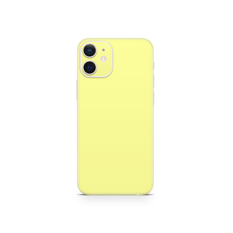 Apple iPhone Pale Yellow Skin