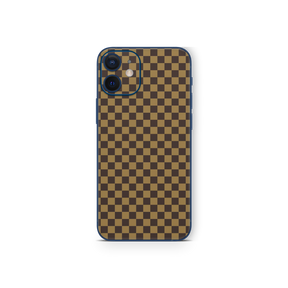 Apple iPhone Checkers brown Skin