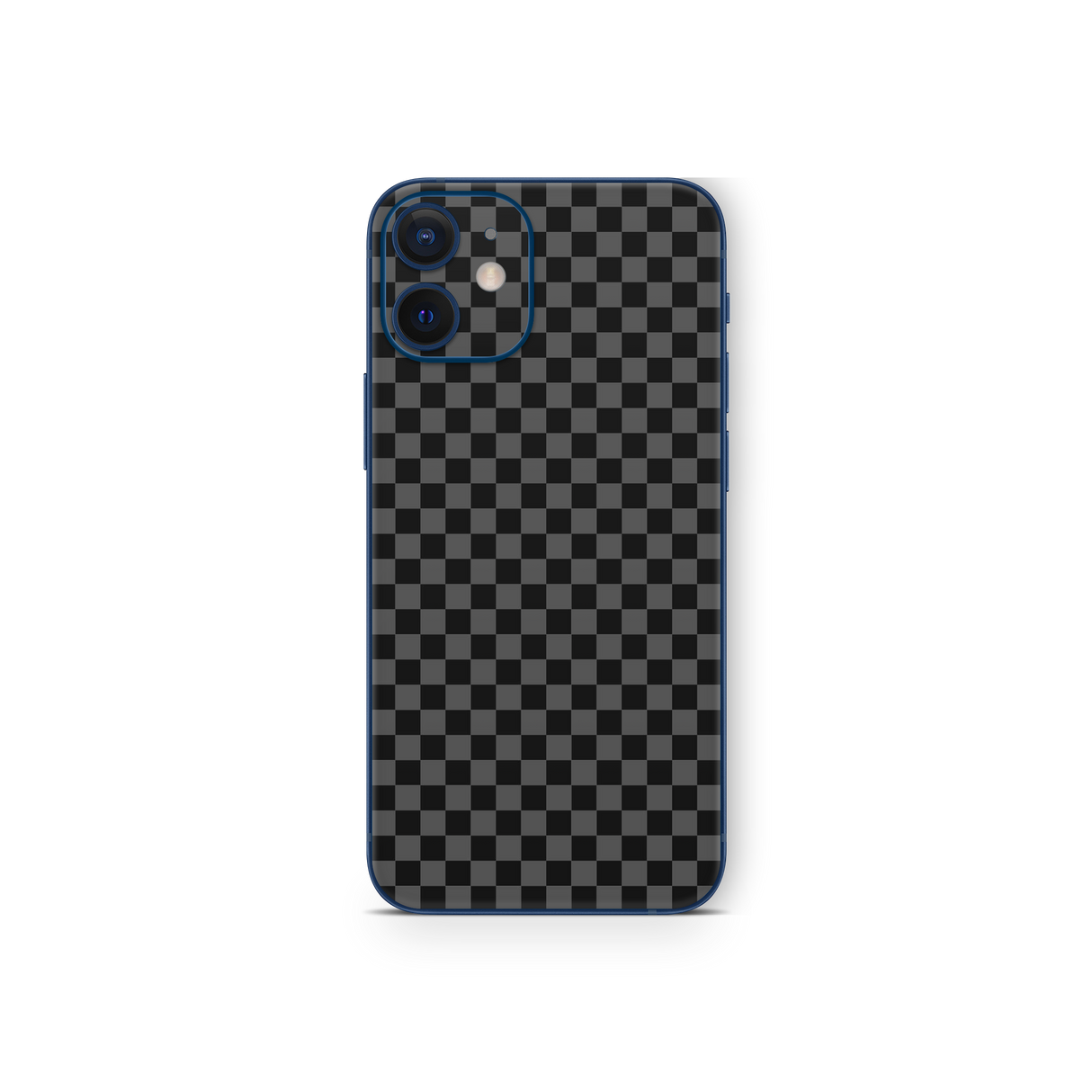 Apple iPhone Checkers black Skin